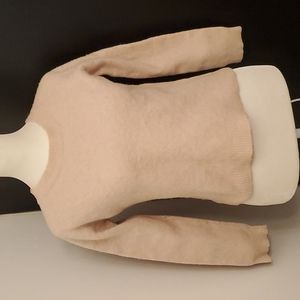 NY & CO Pastel Pink Cardigan 80% Lambs Wool